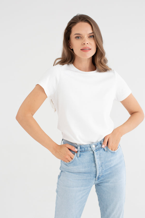 Triko Basic bílé